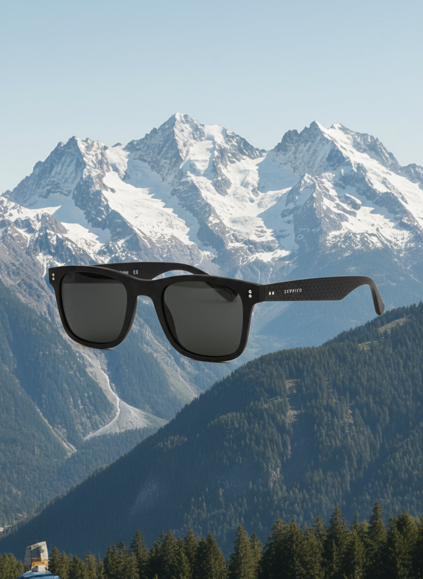 Stylish sunglasses - Atom - Carbon Fiber & Acetate Sunglasses