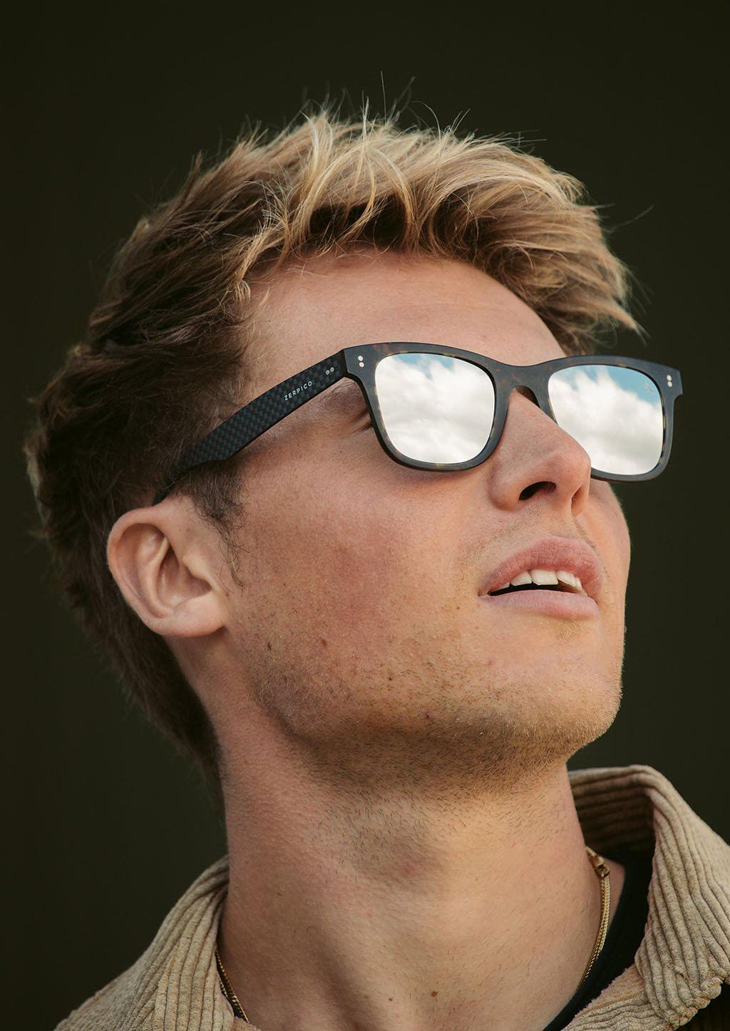 Stylish sunglasses - Atom - Carbon Fiber & Acetate Sunglasses