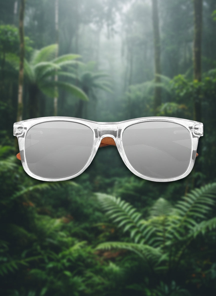 Eyewood Wayfarer - Crystal