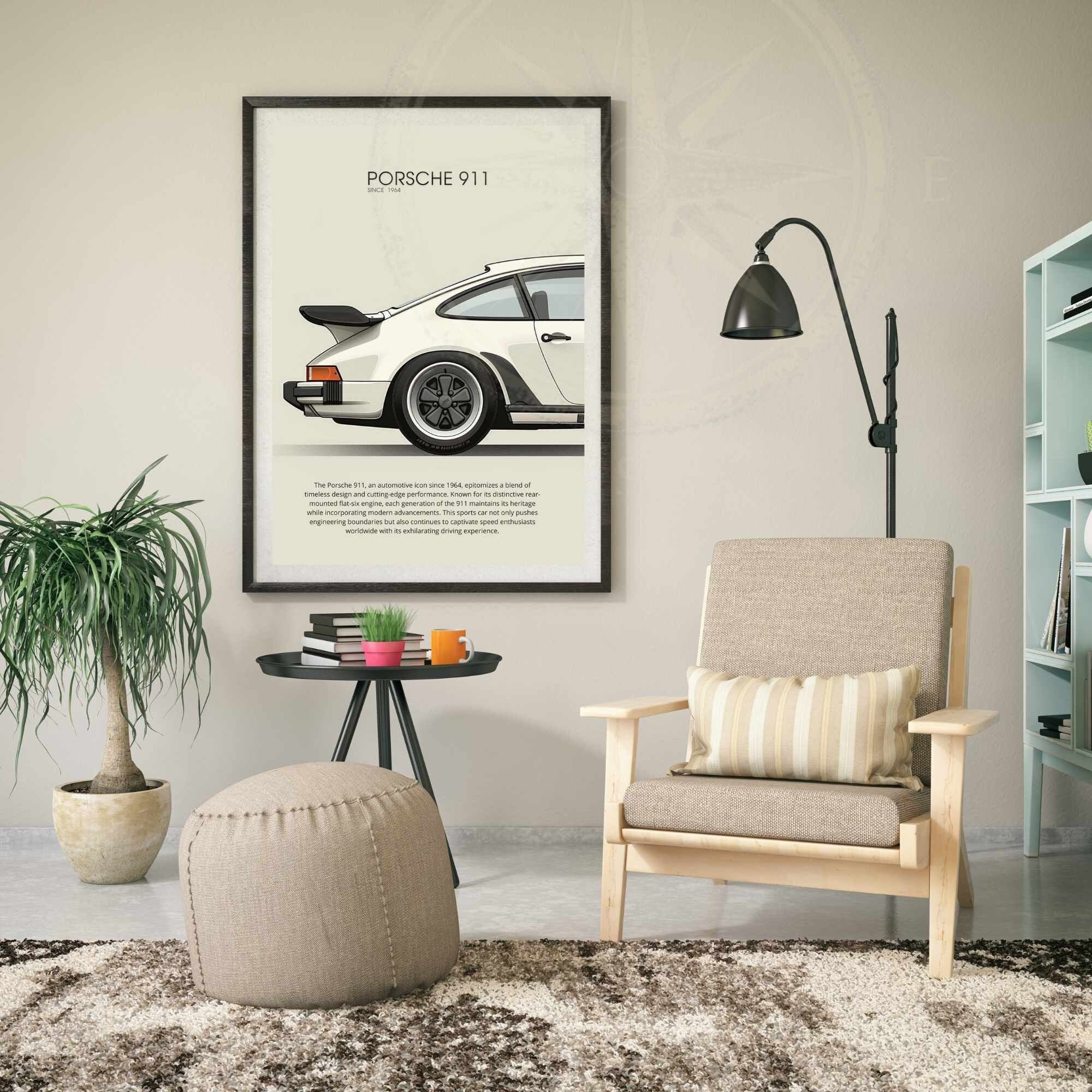 Porsche 911 poster